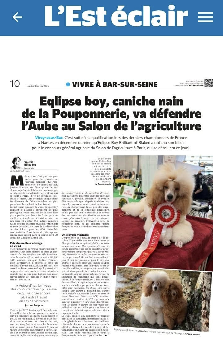 Du pré moussey - Salon agriculture 2026